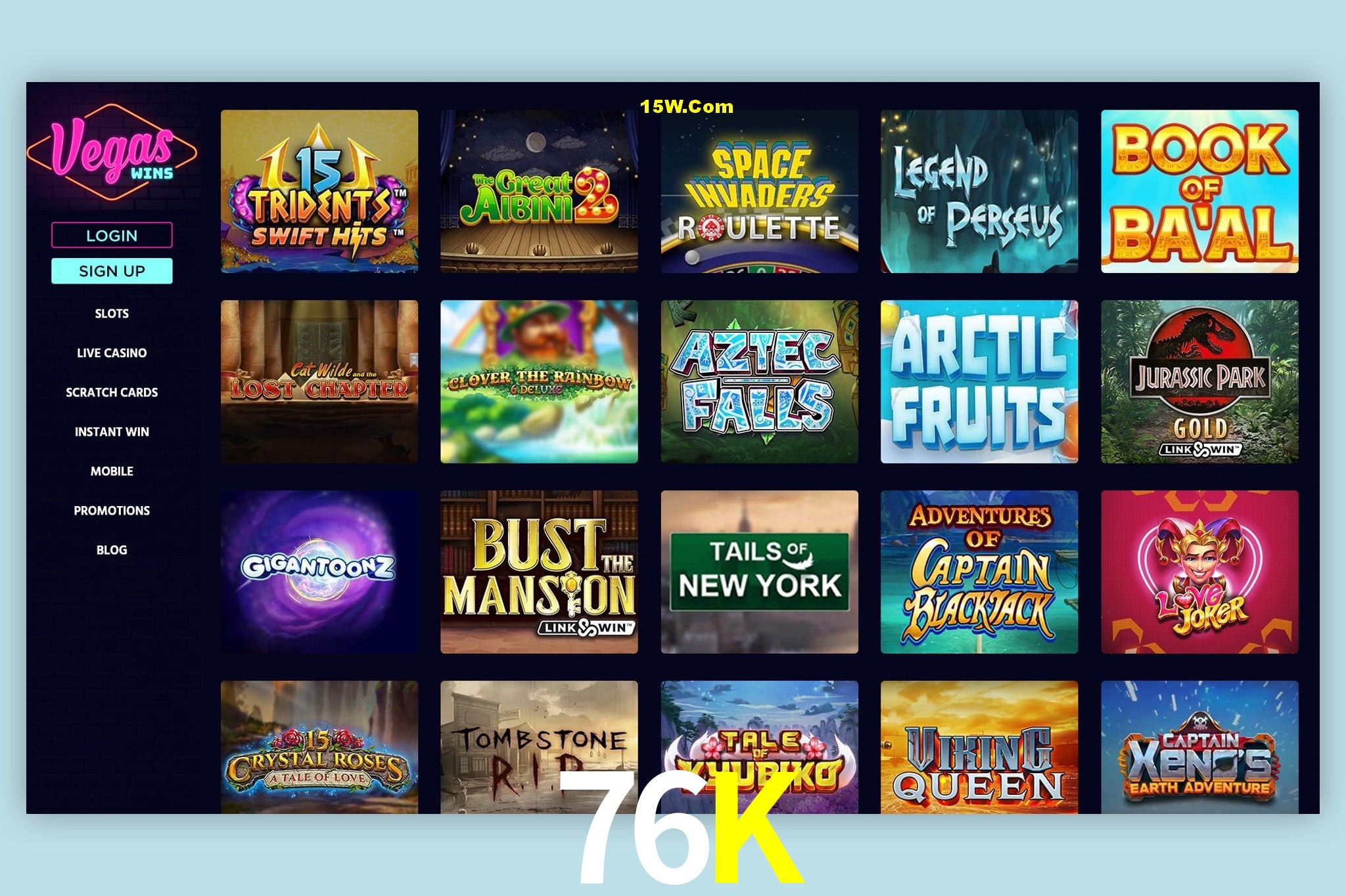 Live Casino 76K
